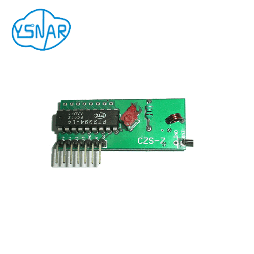 4ch Superregeneration receiver board
