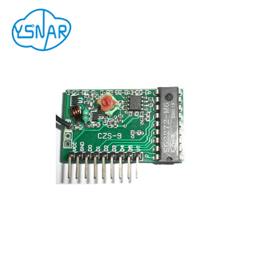 6ch superregeneration receiver board